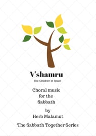 V'shamru (The Children of Israel) SATB choral sheet music cover Thumbnail